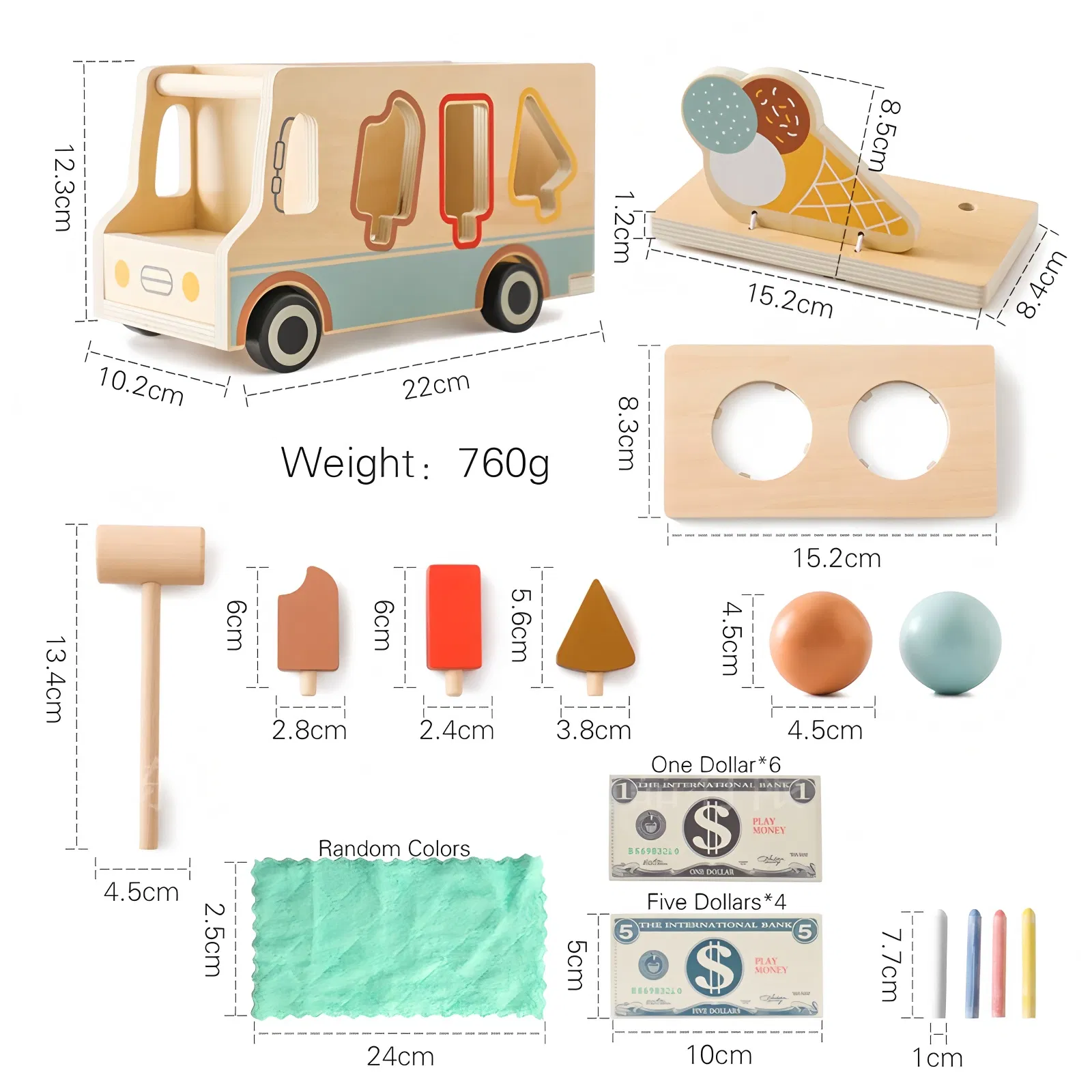 Wholesale Kids Children Educational Baby Pretend Play Vegetable Shopping Store Gift Car Puzzle Game Girl DIY Learning Construction Wooden Toy