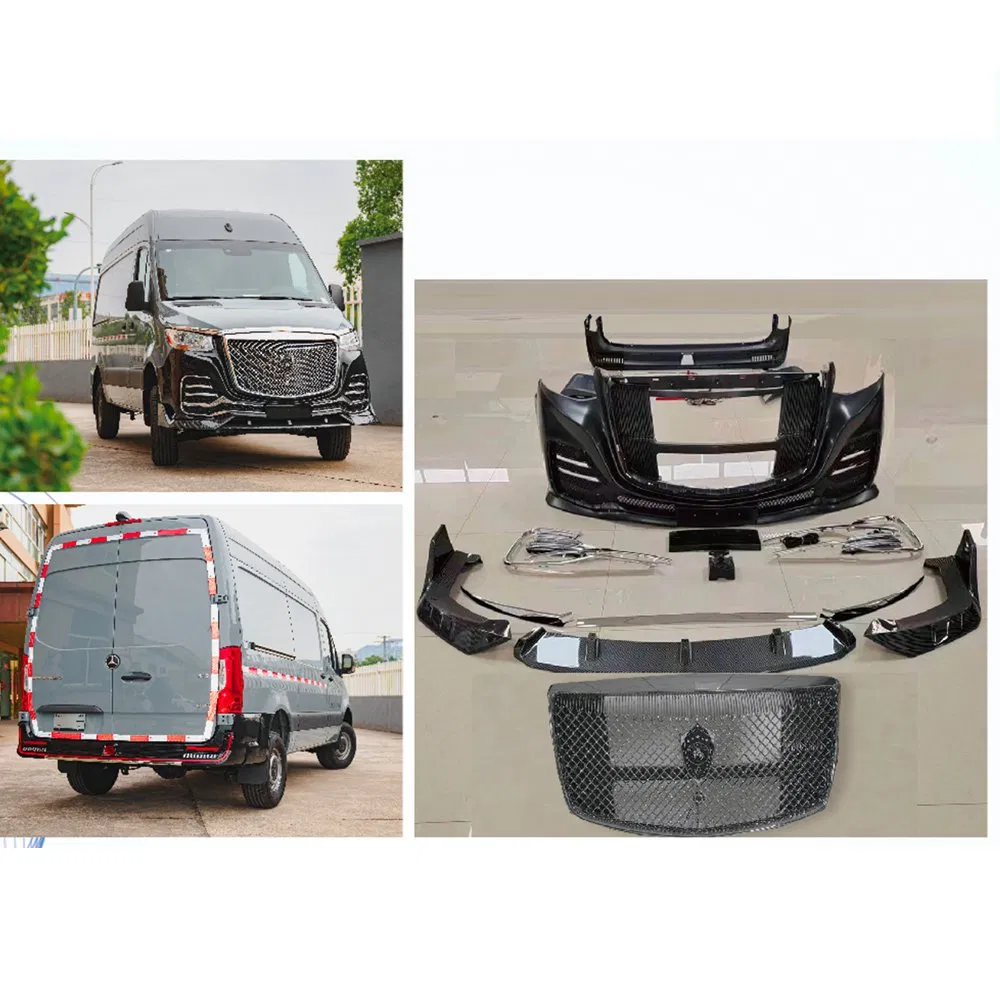 Luxury Chrome Surround Decoration Car Auto Body Kit for Benz Sprinter 19+ Models Upgrade B Style