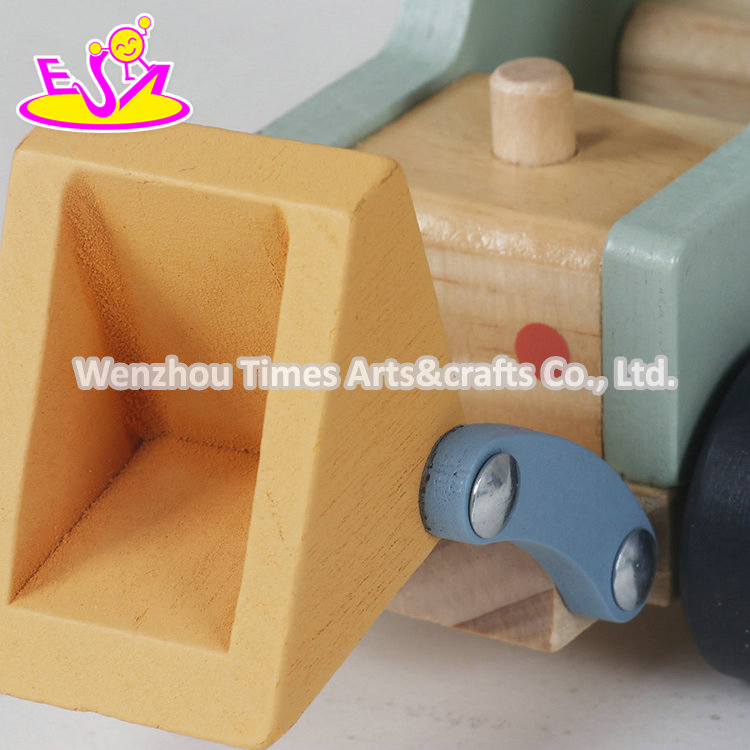 2026 New Wooden Engineering Vehicle Set Construction Truck Toys for Kids W04A694b