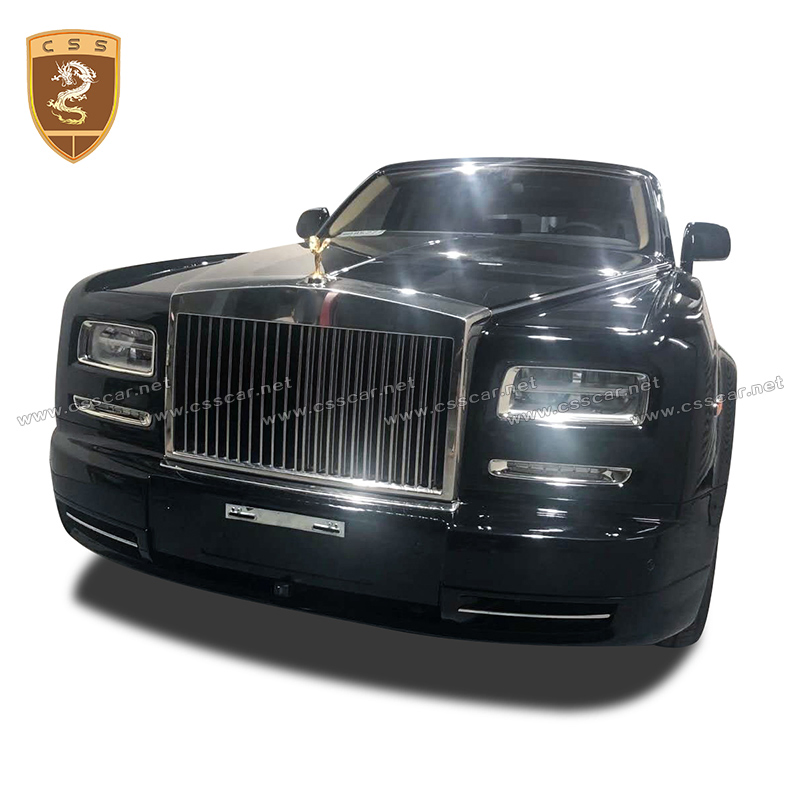 Latest New Model Fiberglass Car Body Kit for Rolls-Royce Phantom Front Bumper Bulk LED Headlight