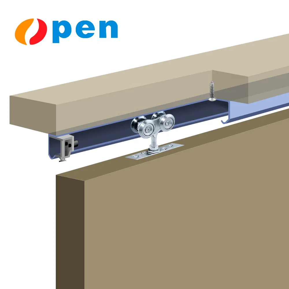 High Performance Steel Door Track for Sliding Wheel System Track