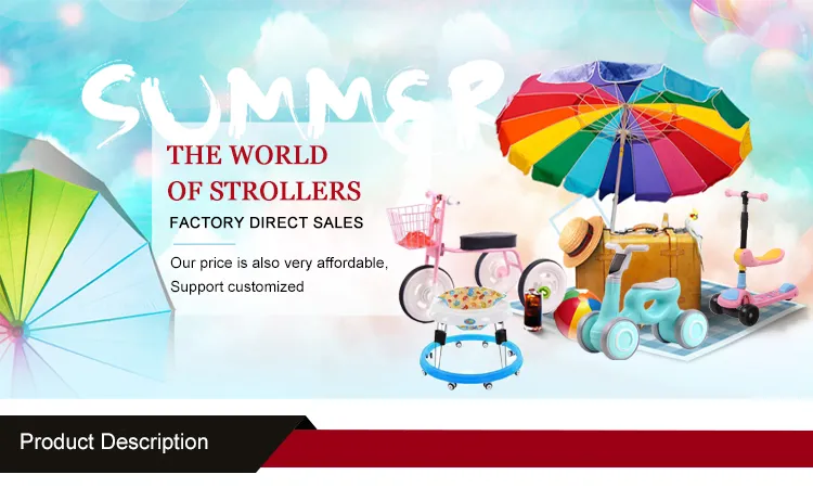 High Quality Baby Swing Cars PU Wheel Retro Children's Scooter