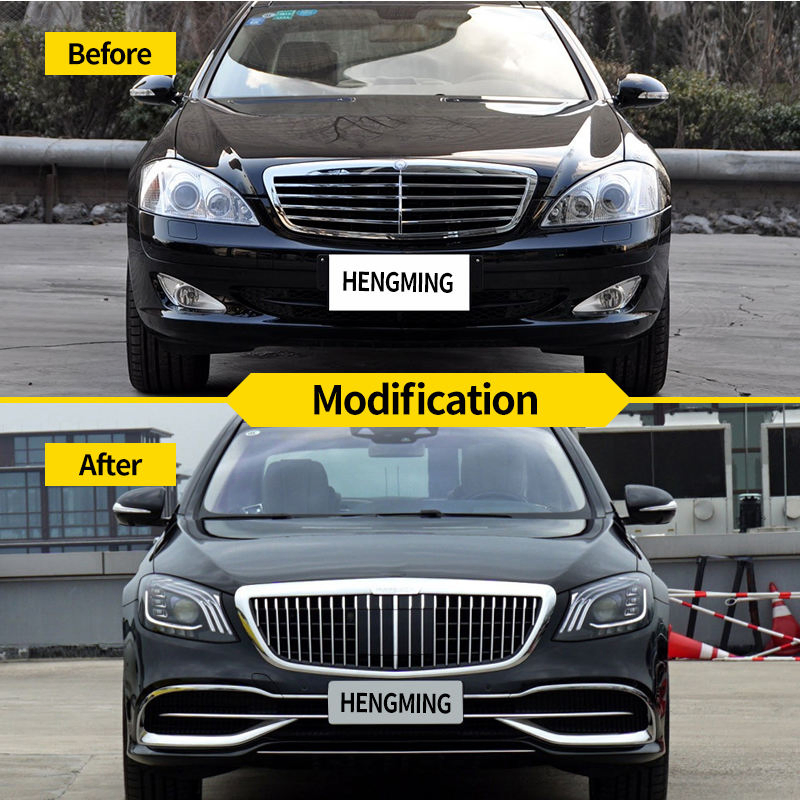 Car Accessories Premium Full Body Kit for 2007-2022 S-Class W221 W222 Auto Parts Models Body Kit