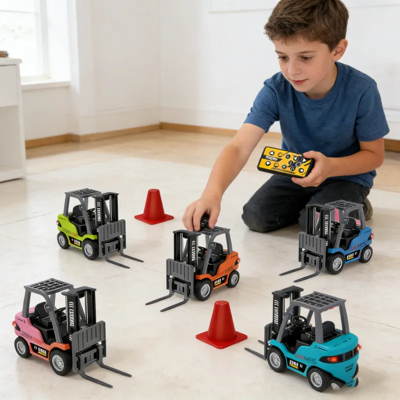 Mini RC Forklift View 3