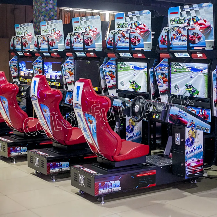 Racing Simulator Back View