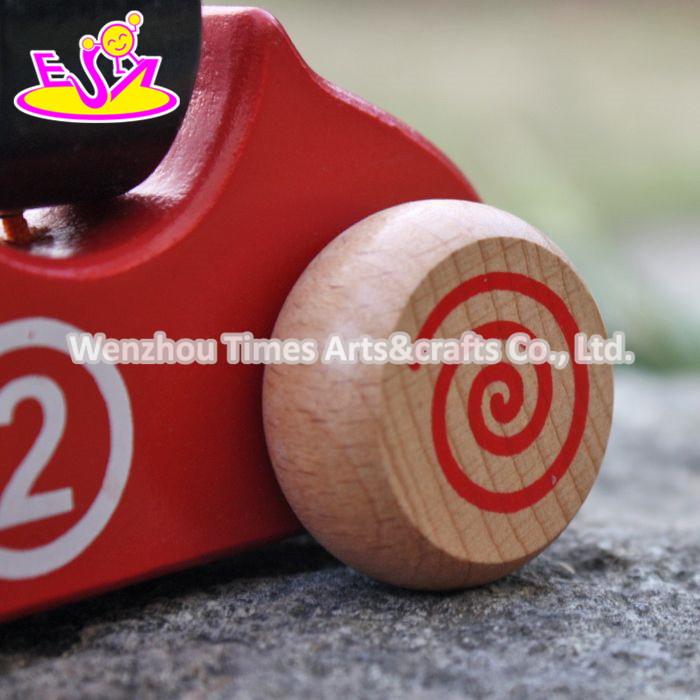 New Design Kids Funny Animals Wooden Toy Cars W04A333