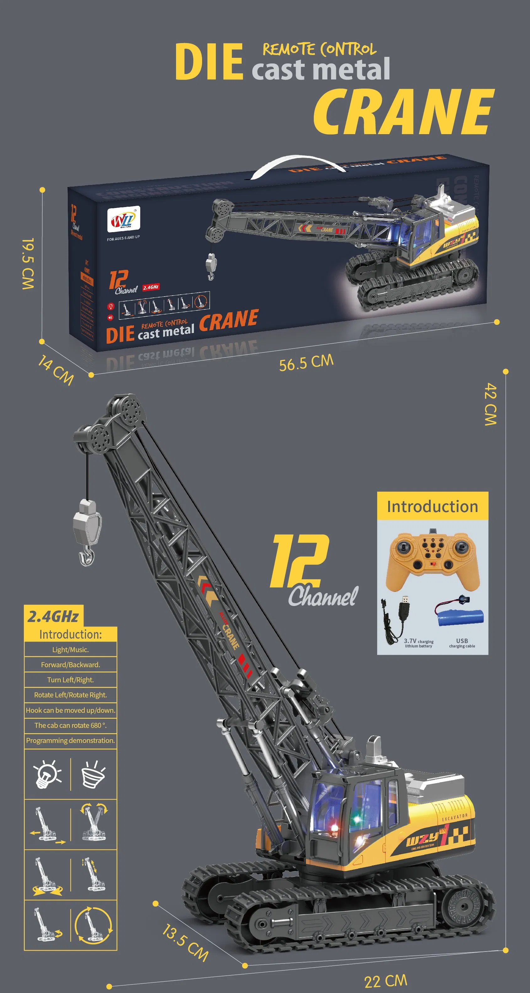 RC Tank Car Toy