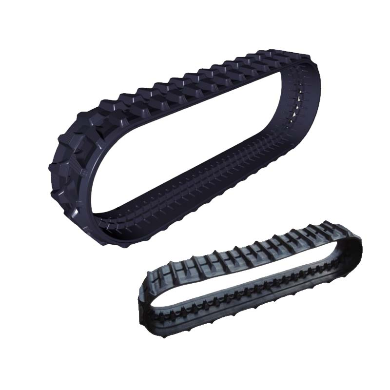 800X150 Track for Morooka Tracks Lawn Mover Small Vehicle System Mini Steel Pad Wheels Automotive Z Pattern Snow Rubber