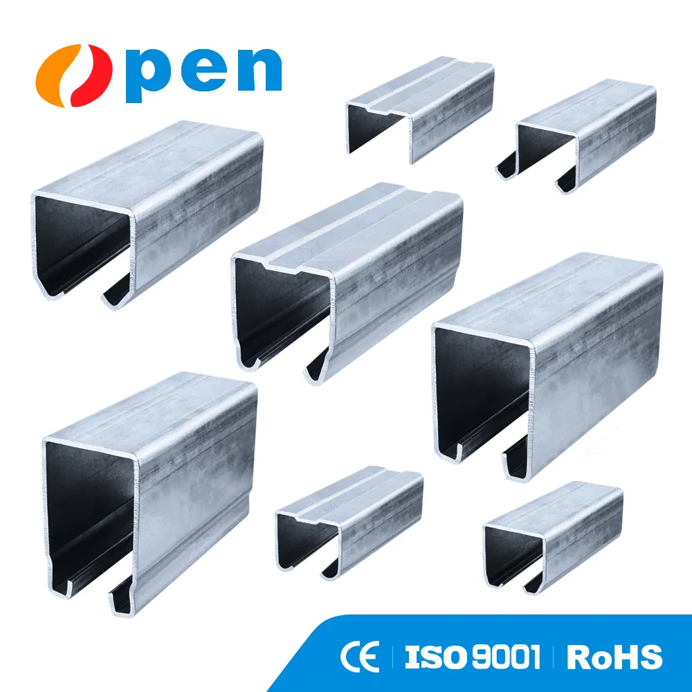 Heavy Duty Sliding Door Channel for Hanger Wheel System Track