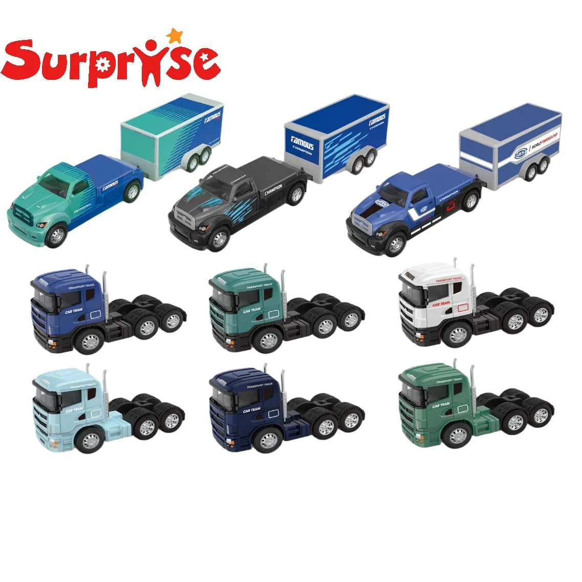 Diecast Alloy Construction Truck Engineering Vehicle Kids Inertia Diecast Model Toy Car