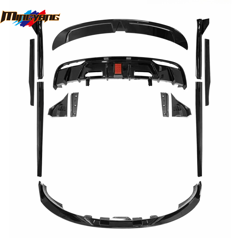 Auto Car ABS Plastic Bumper Lip Kit 2024 for Tesla Model 3 Body Kit