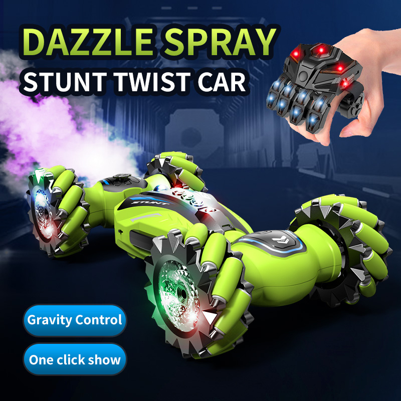 AiJH Wholesale Toys 4WD RC Drift Stunt Car All-Terrain Twist Remote Control Car Child Toy off Road with Watch RC Cars