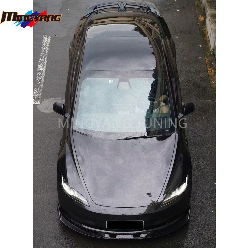 Auto Car ABS Plastic Bumper Lip Kit 2024 for Tesla Model 3 Body Kit