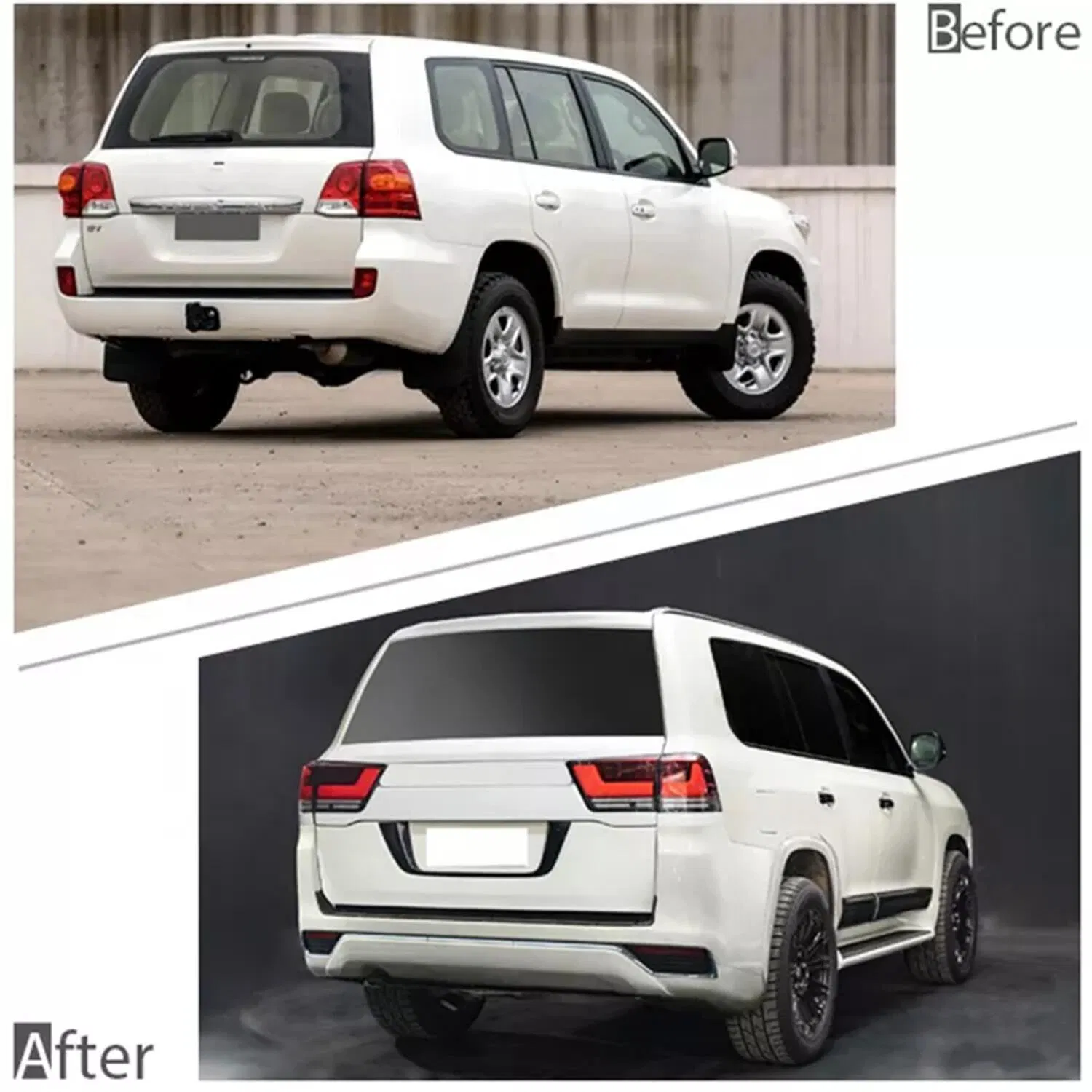 High Quality 2022 New Design Upgrade LC300 Car Accessories Body Kit for 2016-2020 Toyota Land Cruiser LC200 Facelift 300 Model
