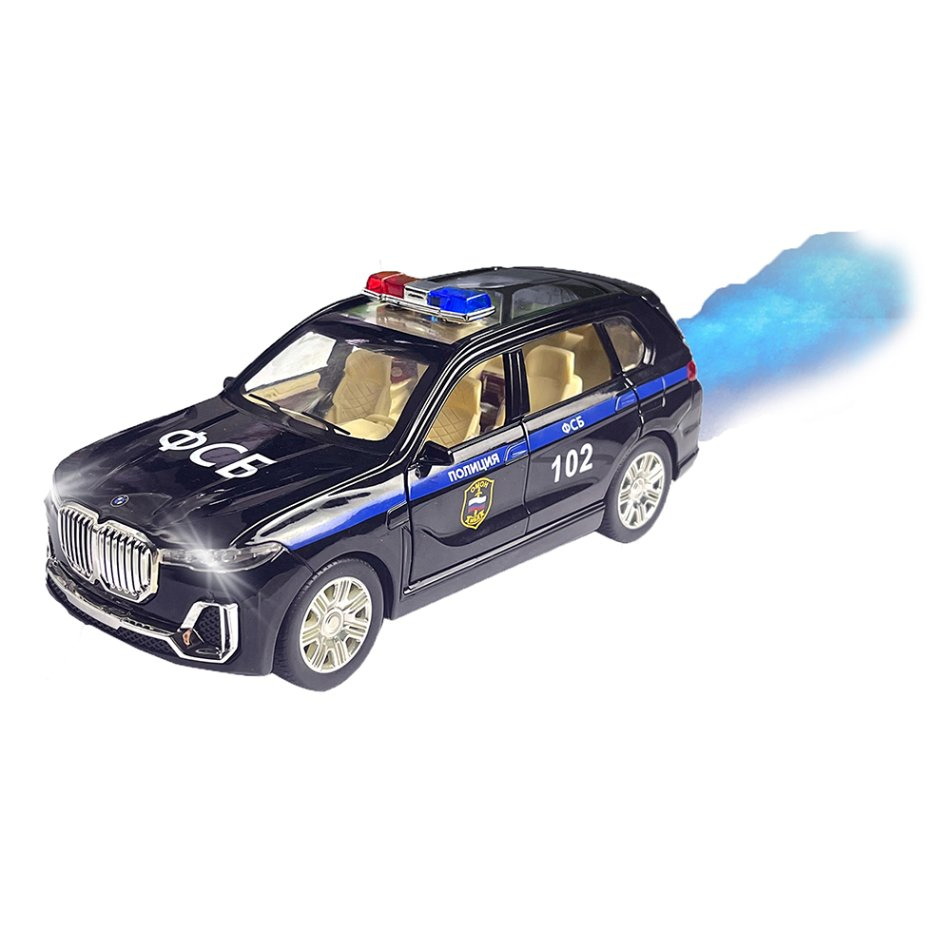 Amazon High Quality Wholesale ODM/OEM Newly Kids Promotional Gift Creative Toys 1: 24 Alloy Pull Back Spray Car Children Die Cast Car Toys with Light and Sound