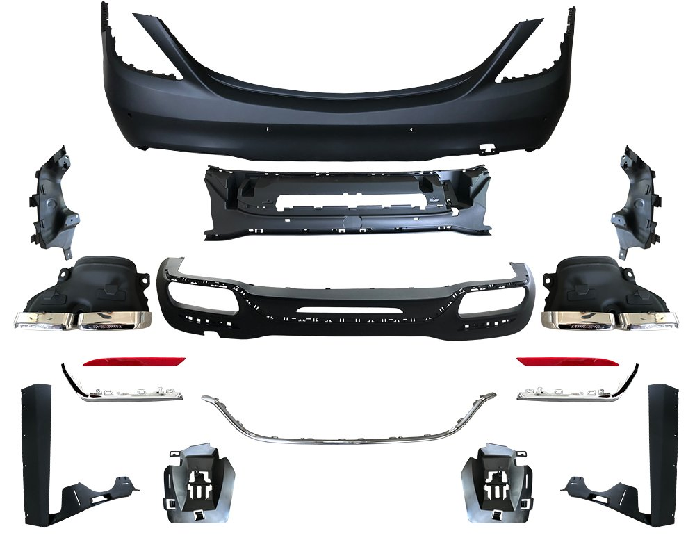 Car Body Parts Body Kit for Mercedes Benz S Class W222 2014-2020 Upgrade to Maybach Model