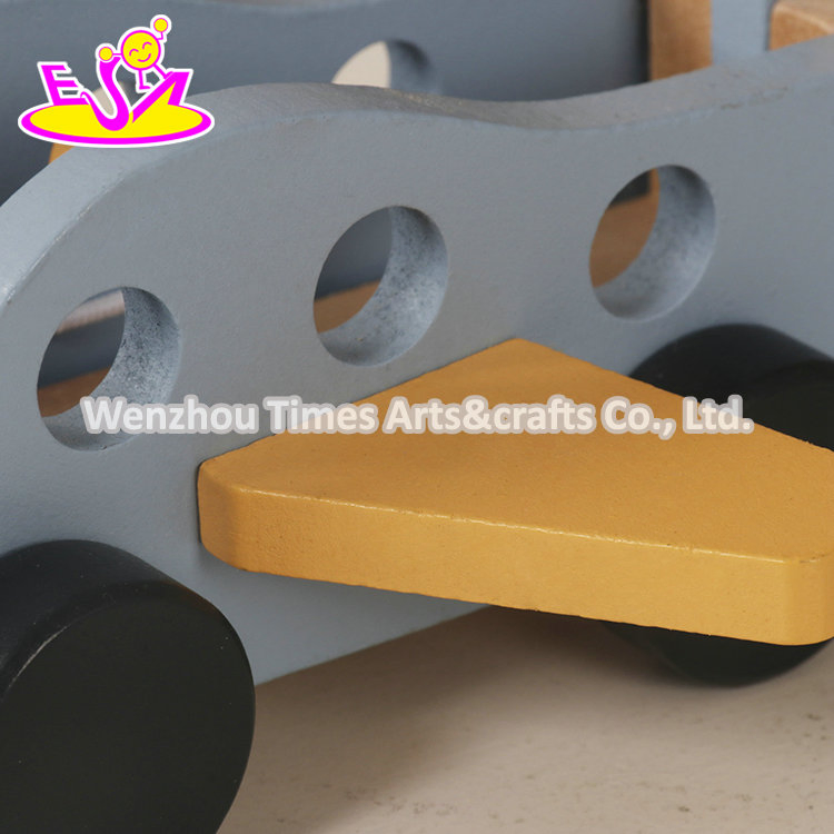 2026 New Wooden Engineering Vehicle Set Construction Truck Toys for Kids W04A694b