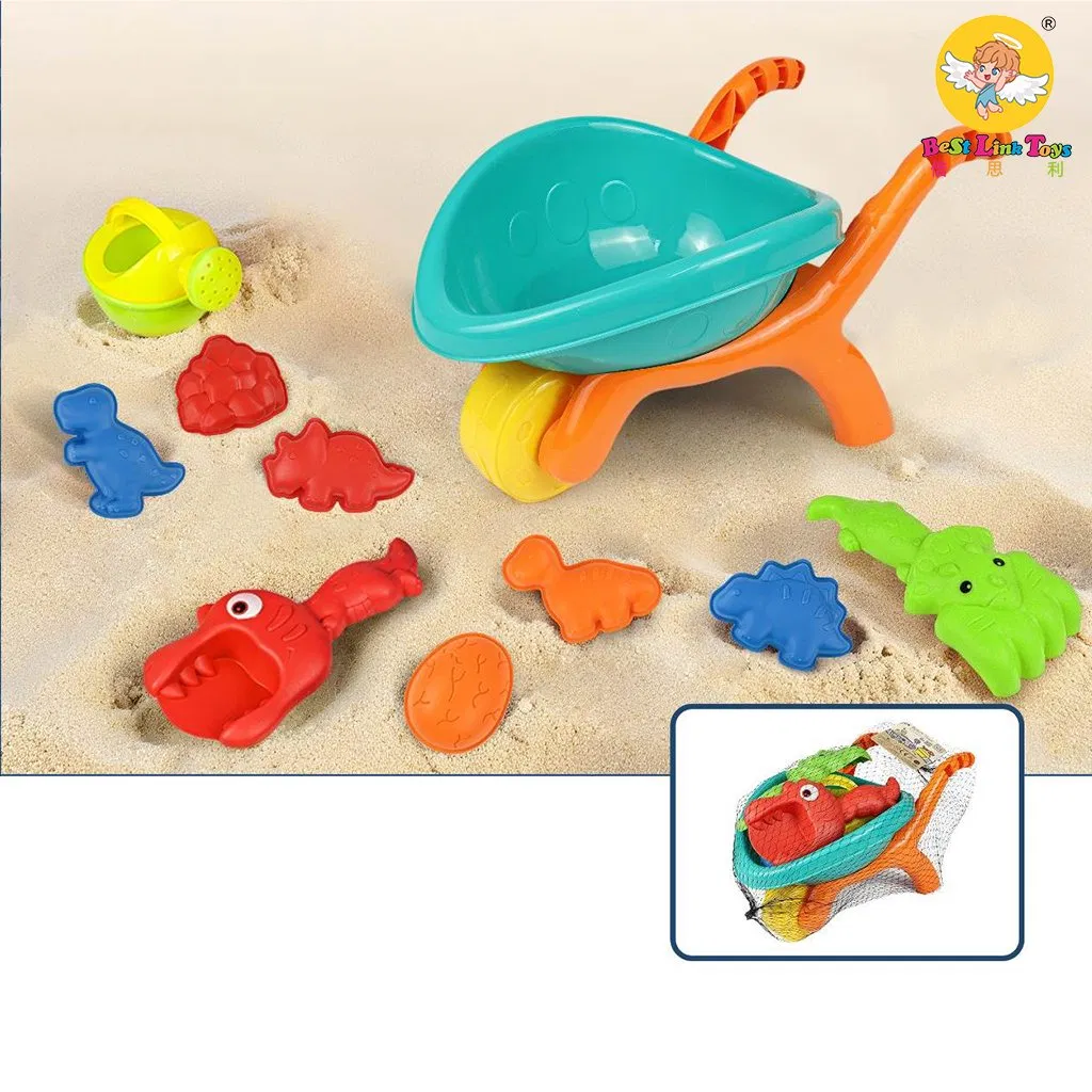 Hot Selling Kids Summer Set Funny Beach Sand Excavator Construction Vehicle Car Beach Toy with More Designs