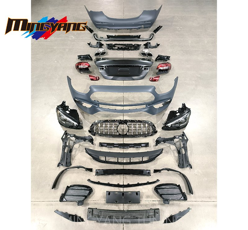 Car Body Kit for Mercedes Benz E Class W213 Pre 2018-2020 Upgrade to E63 Model Bodykit
