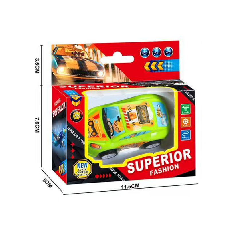 Exciting Colorful Plastic Pull-Back Race Car Toy Collection