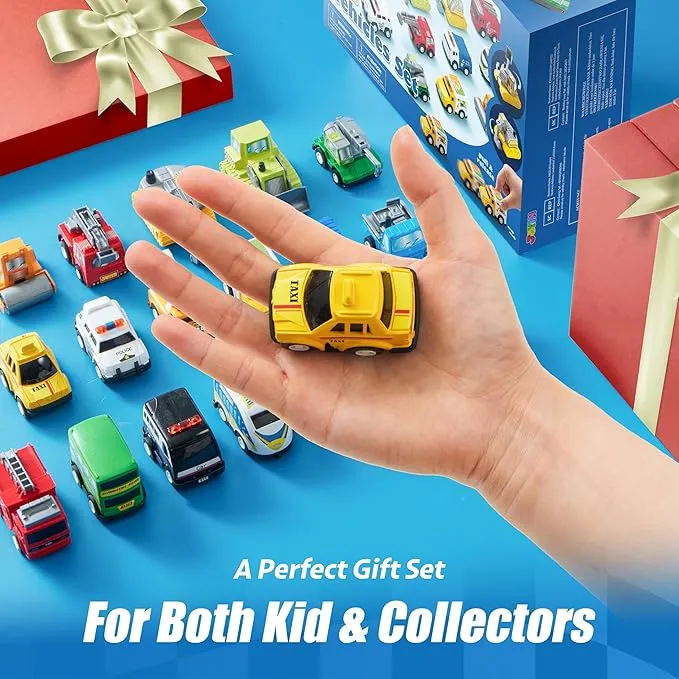 Toy Vehicles Set for Toddlers
