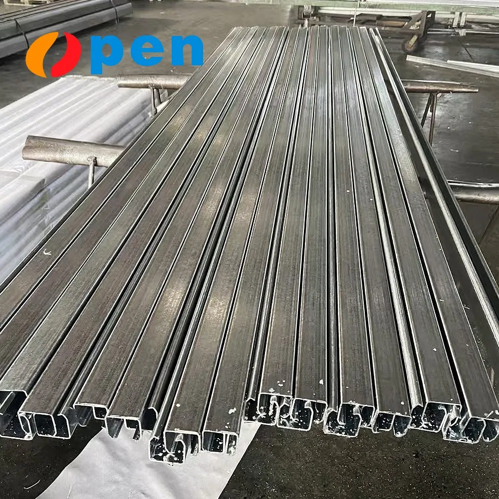 High Performance Steel Door Track for Sliding Wheel System Track