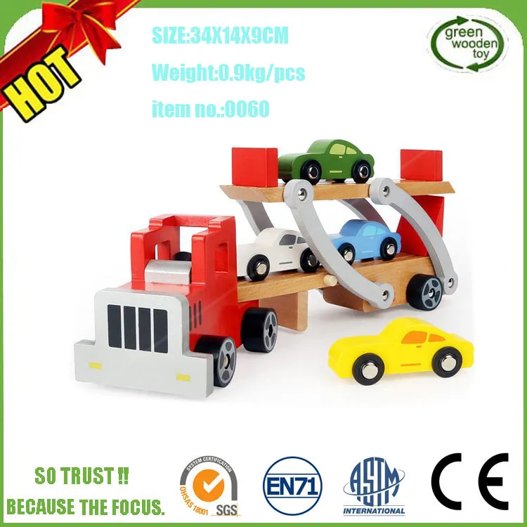 Wooden Car Toy View 3