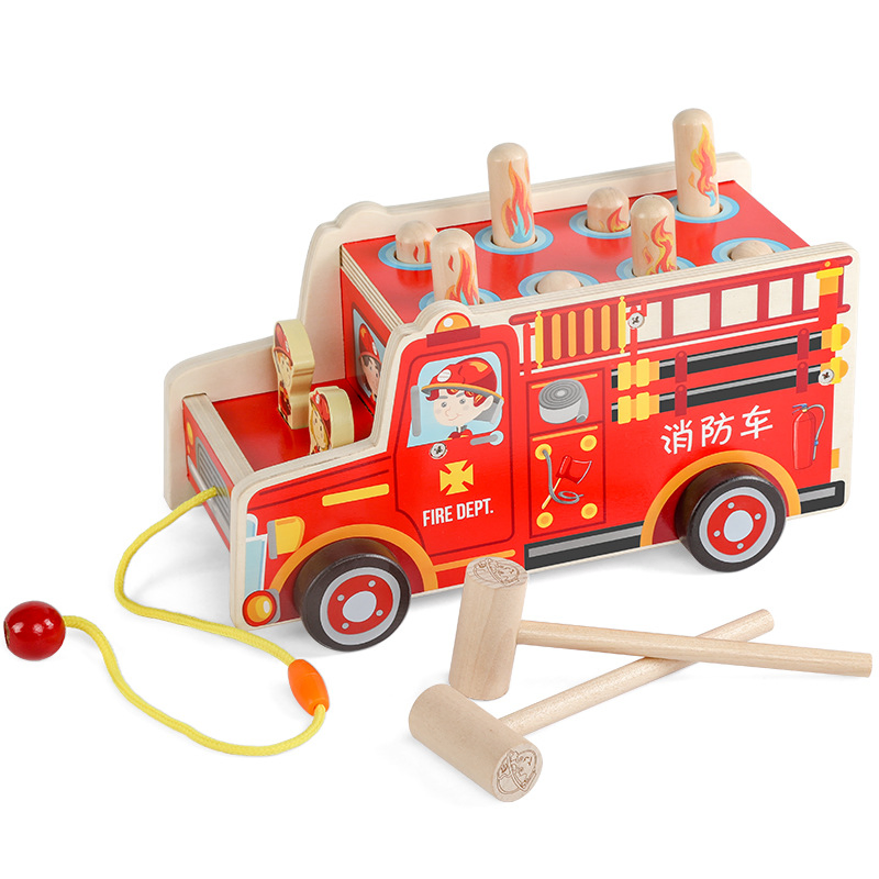 Mini Kids Wooden Car, Wooden Toy Car for Children, Wooden Toy Car Assembly Kit Toys