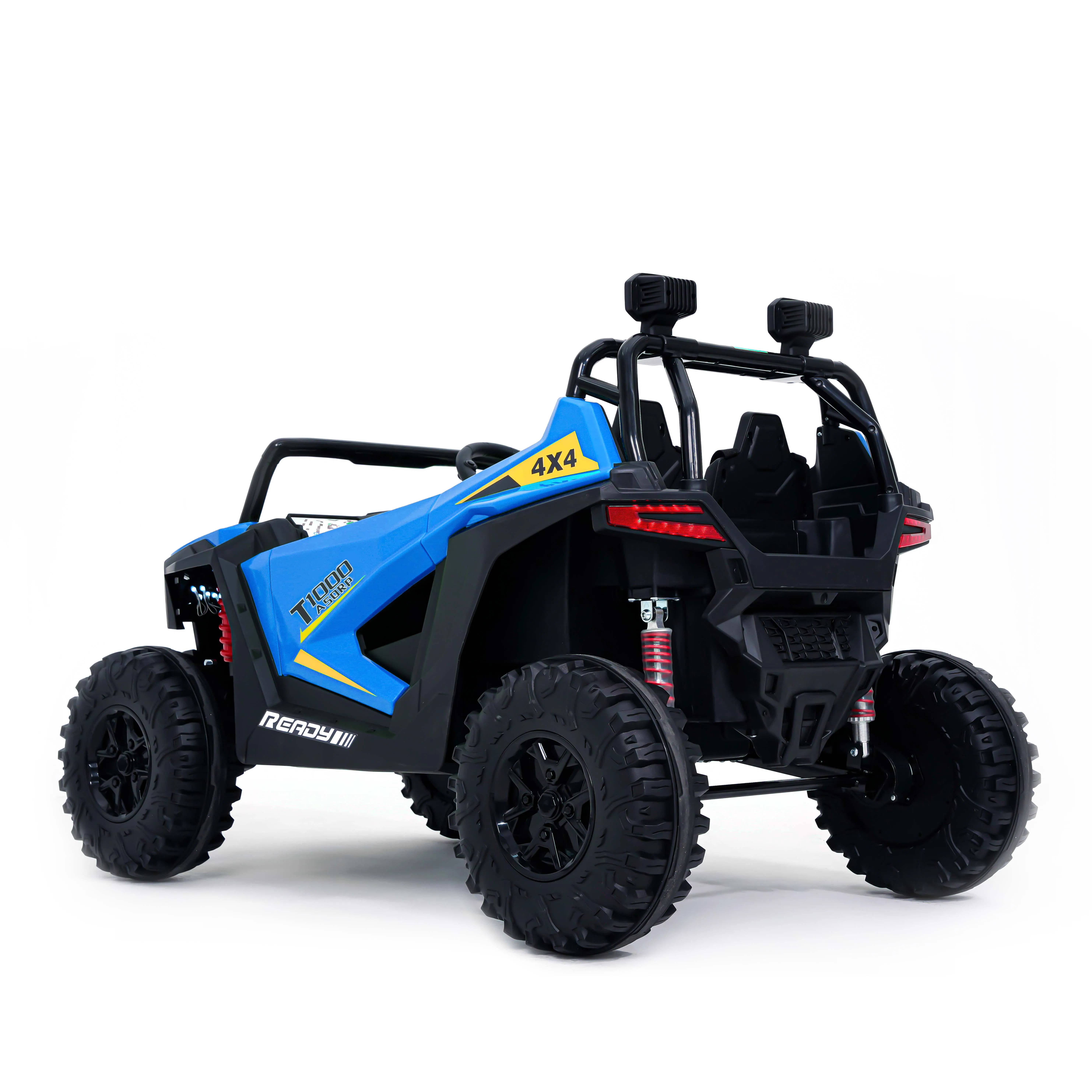 Retro Ride-on Car for Kids: 2-Seater Electric Adventure Vehicle