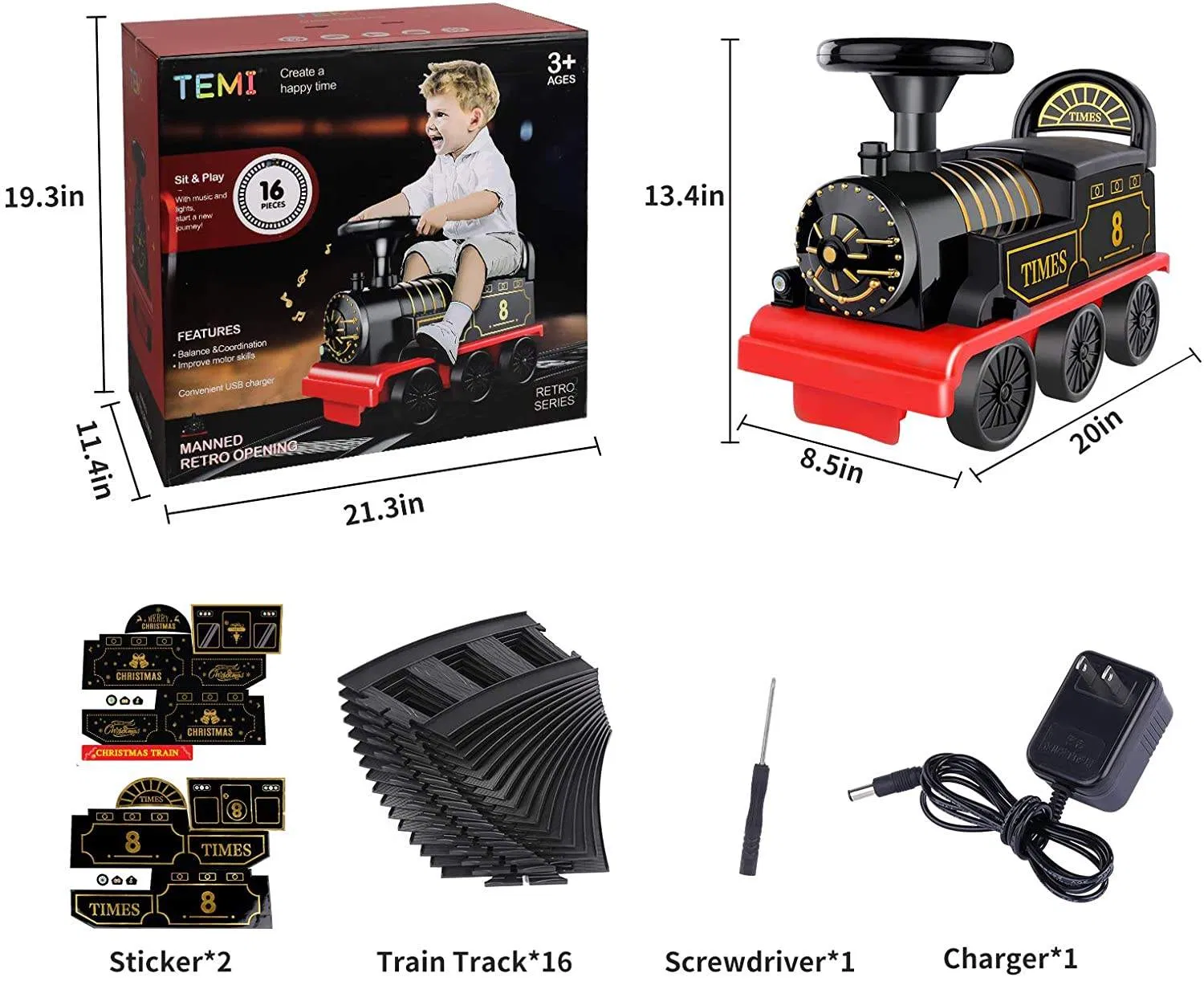 Ride on Train Toy 2