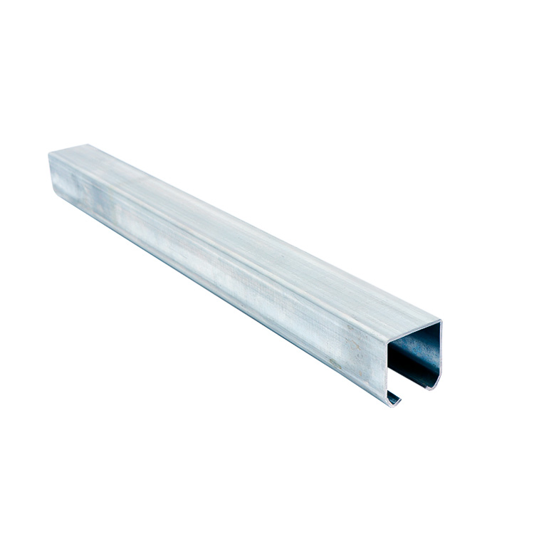 Heavy Load Bearing Sliding Door Rail with Wheel System Galvanized Track