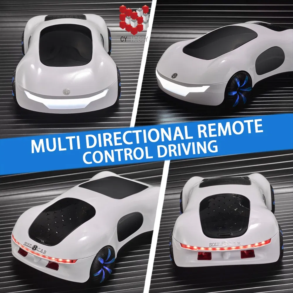 1/16 2.4G RC C Toy New Energy Stunt Car Toys with Spray Light Sound Control Watch Control Children Toy Electric Toy Remote Control Car Wholesale Toys Juguetes