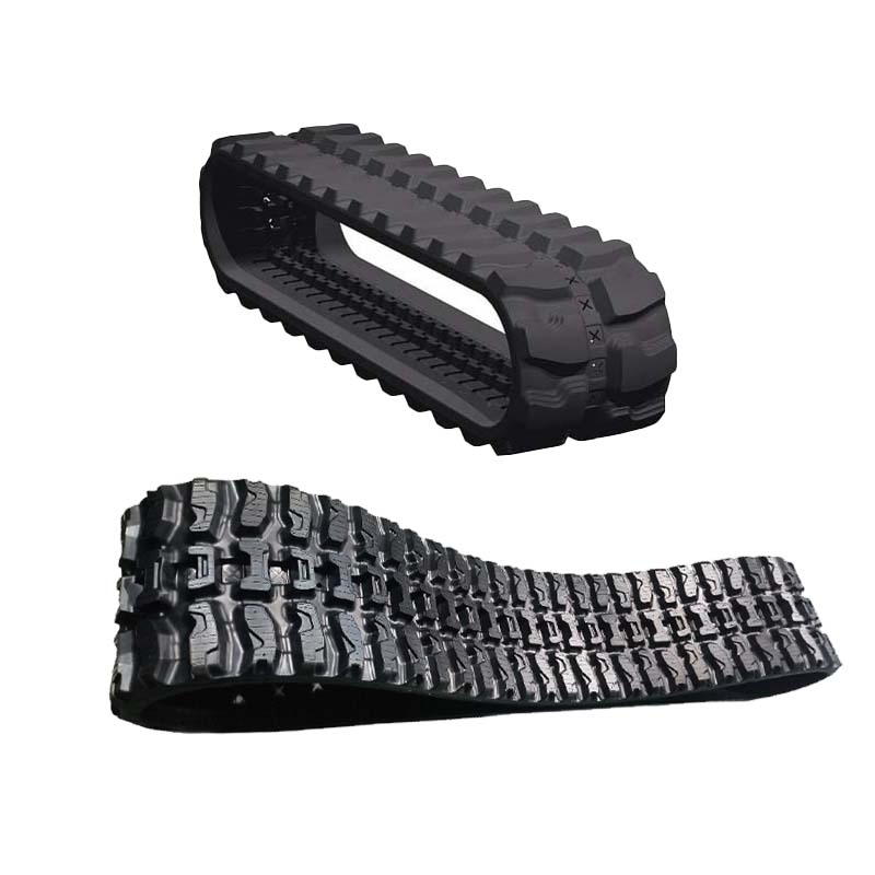 Track 400X72.5X74 End Caps Bumper Takeuchi Tb020 280 Robot Tracks Driving Wheel China for Jeeps Lawn Motor Rubber