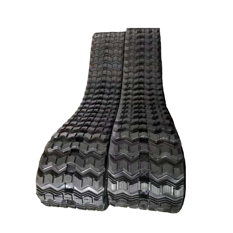 Silicone Toy Track 450mm Shoe Running Surface Hoge Snelheid Tracks Axle Wheel 450X90 Pads for Steel Lawn Mower Rubber