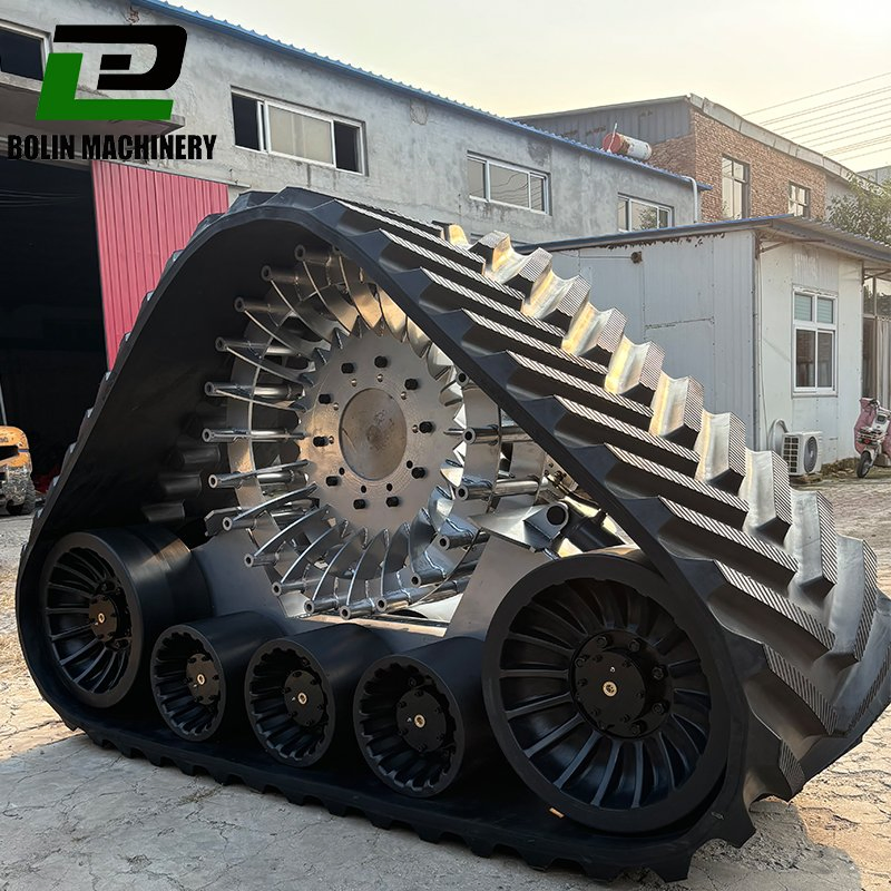 Hot Sale Undercarriage Tracked Wheel Track Assembly for Fendt Ideal 8 549HP Combine Harvester