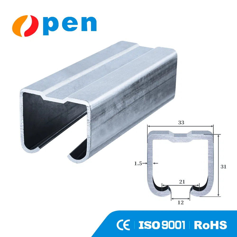 Precision Sliding Door Channel for Hanger Wheel Mechanism Track