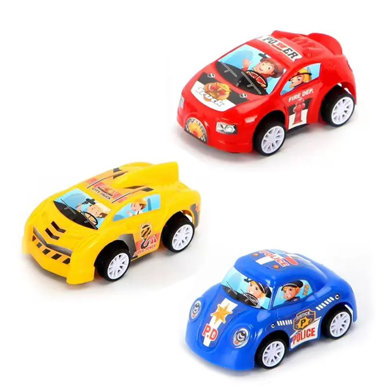 Plastic Pull-Back Race Car Toy 5