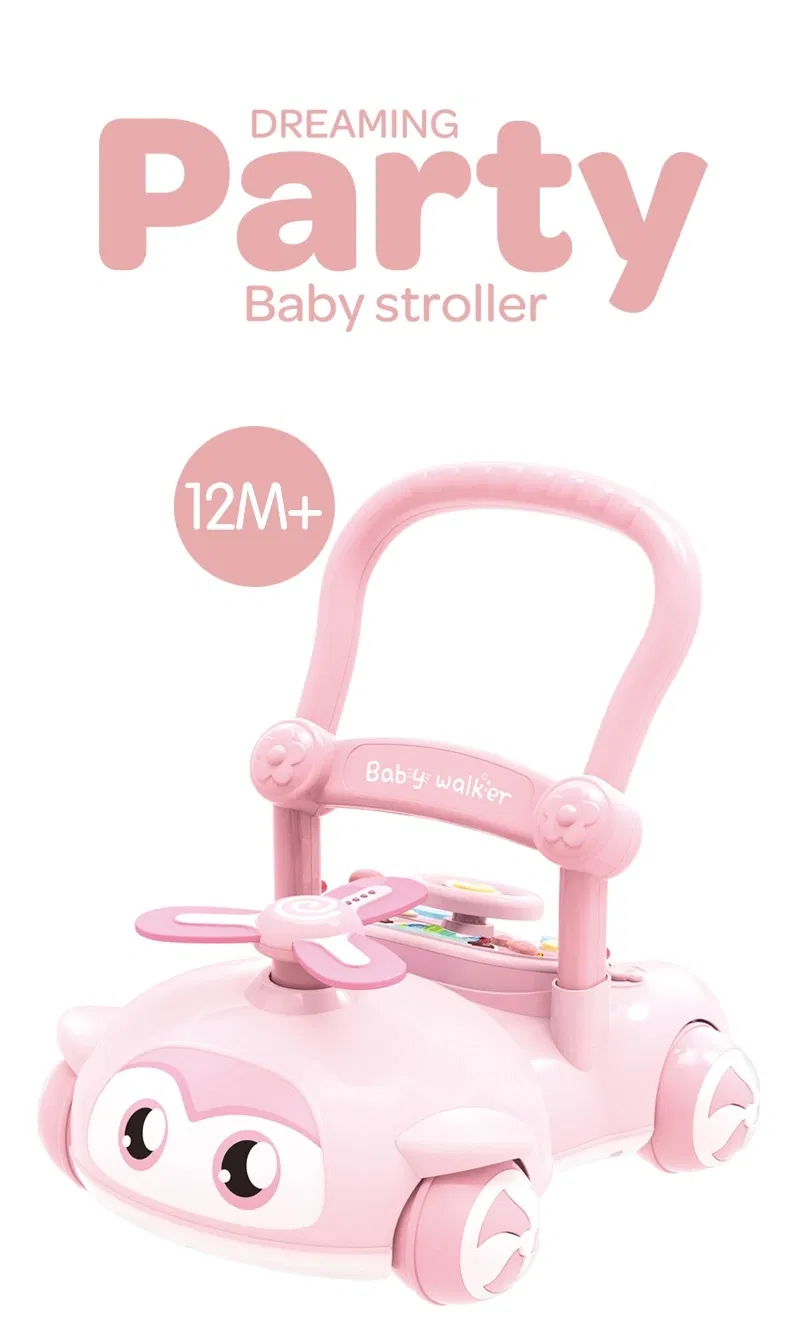 Baoli Driving Music Activity Walker Balance Training Toy Baby Walking Car