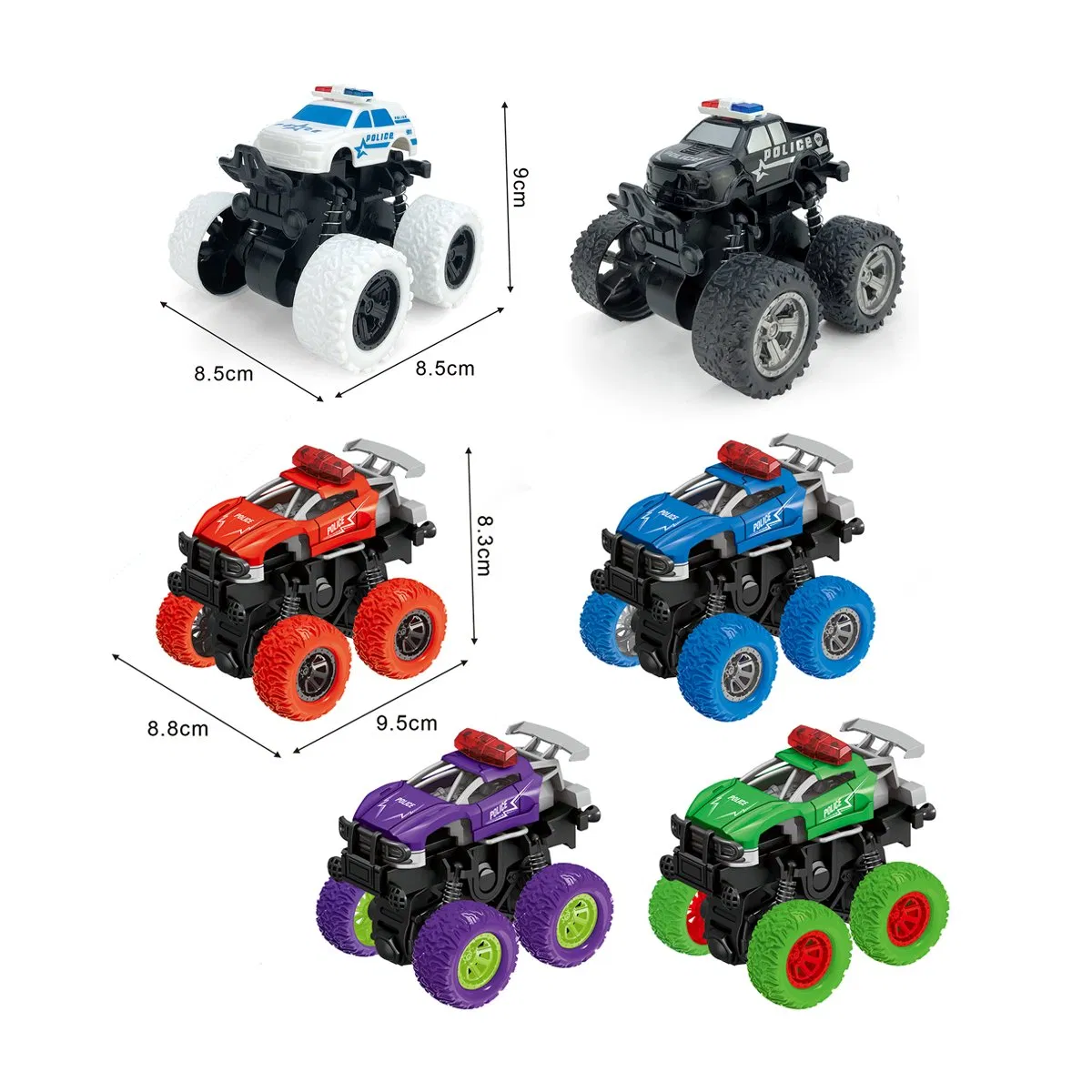 Detailed Molding Child Plastic Pull Back Car Toy for Classroom Demonstrations