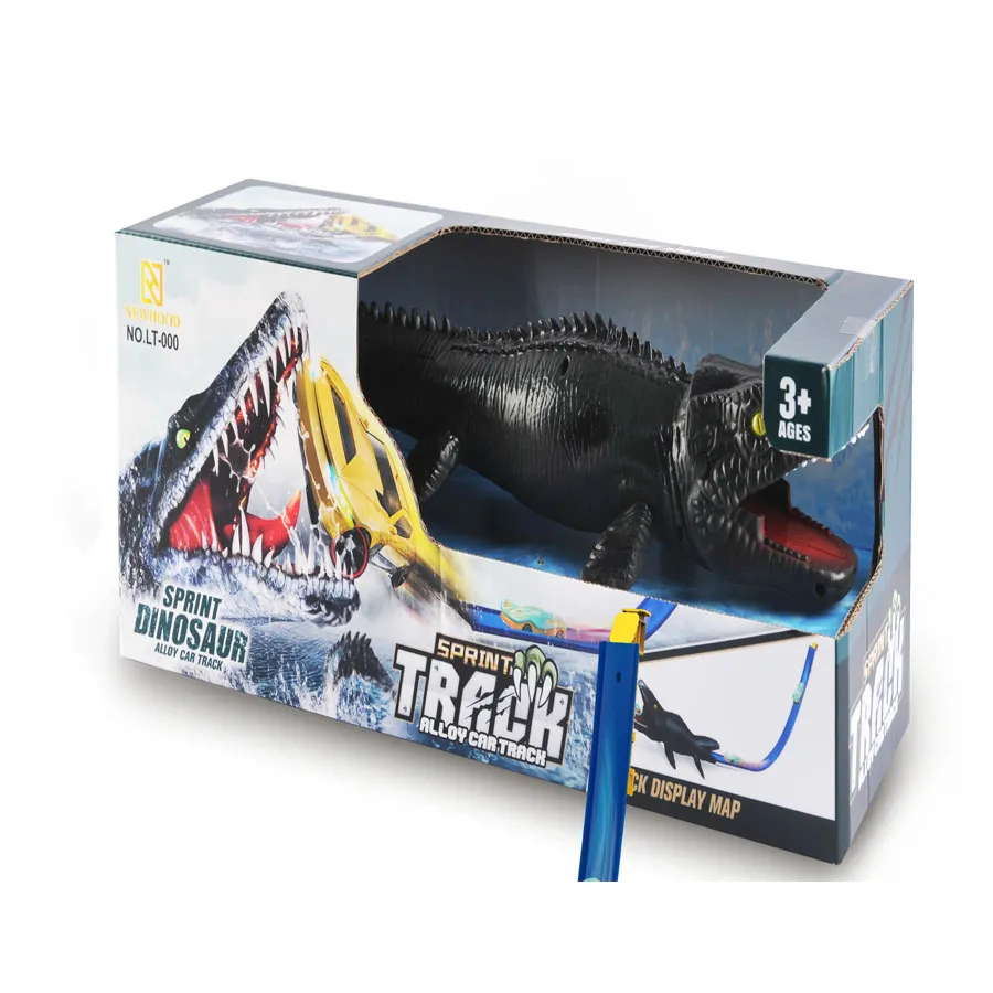 Dinosaur Racing Track Detail 2