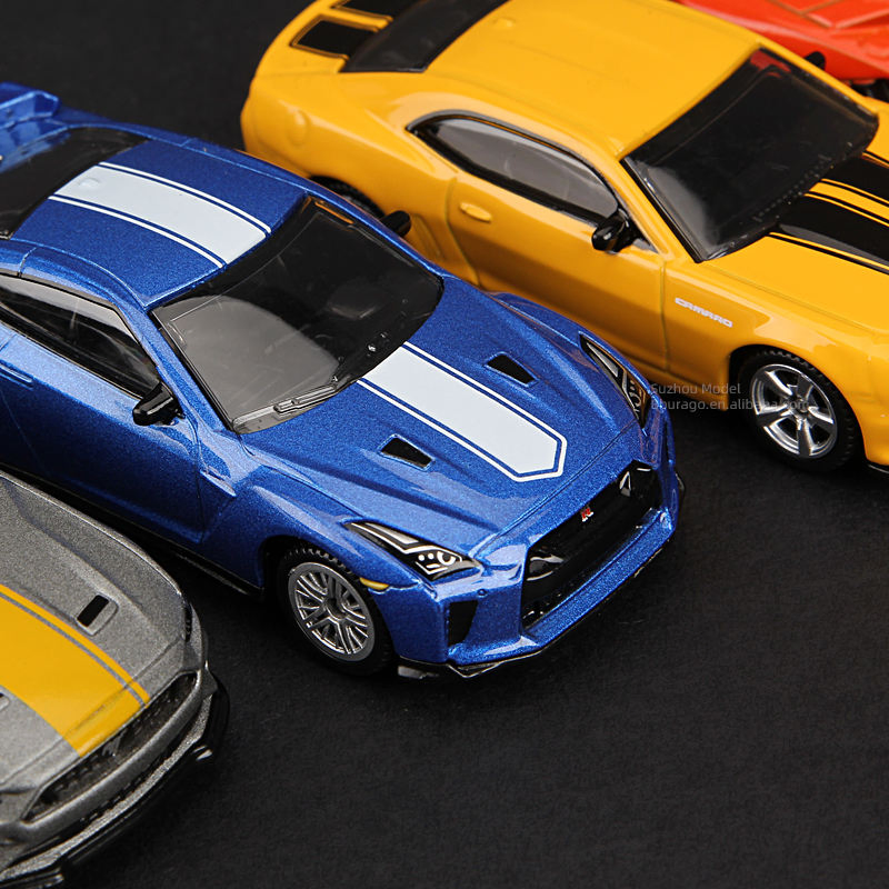 CCA 1/64 Modelcar Gtr Camaro Mustang Aventador Land Cruiser Prado Ford Alloy Car Model Diecast Vehicle Pocket Car Toy CCA