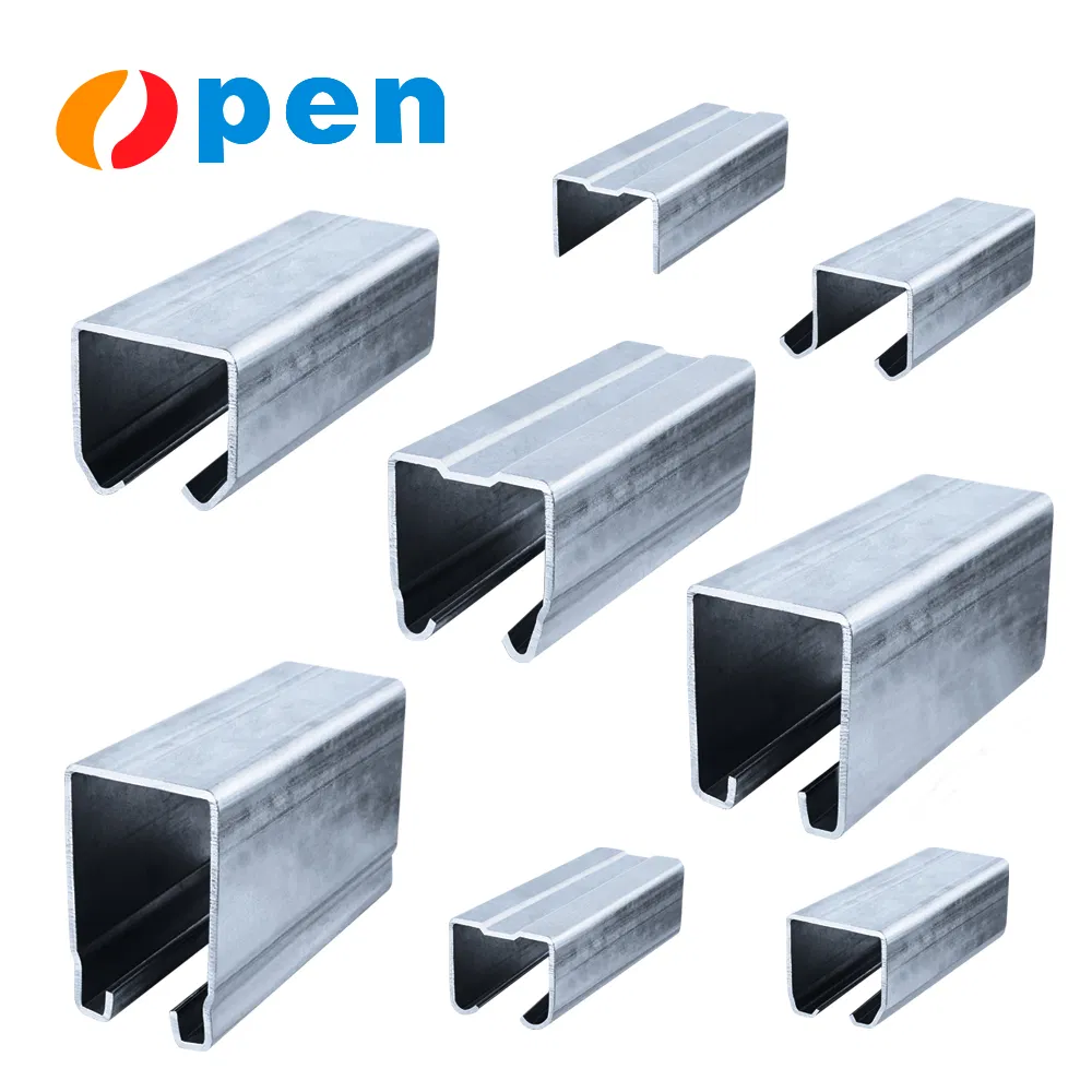 Sliding Gate Sliding System with Hanger Wheels Galvanized Track