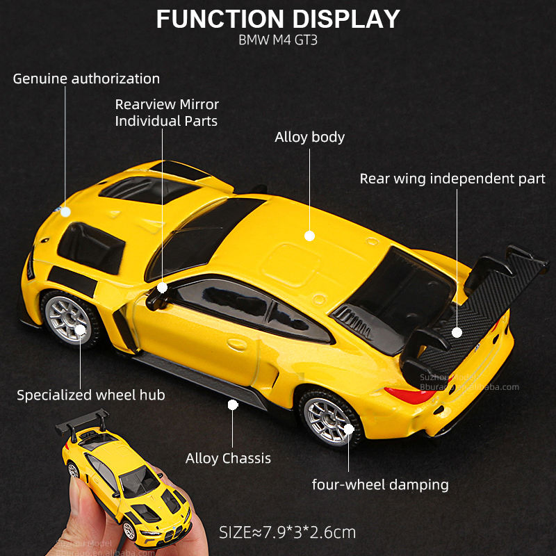 CCA 1/64 Modelcar Gtr Camaro Mustang Aventador Land Cruiser Prado Ford Alloy Car Model Diecast Vehicle Pocket Car Toy CCA