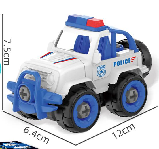 Yizhi DIY Take-Apart Engineering Vehicle Toy, Kids Educational Disassembly &amp; Assembly Construction Truck Playset