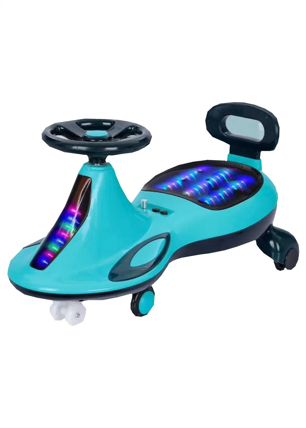 Factory Cheap Price Hot Sale Plastic Wiggle Magic Swing Car for Baby/Swing Car Music and Light for Kids Swing Car
