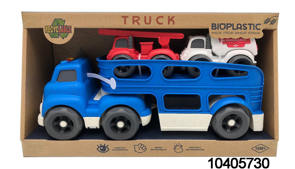 Mini Baby Cartoon Inertia Child Push and Go Vehicle Non-Battery Kids Toys Friction Cars for Preschool Toddler (10445736)