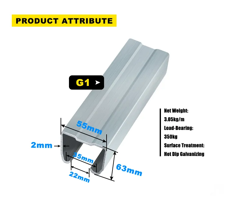 Sliding Door Rail Component