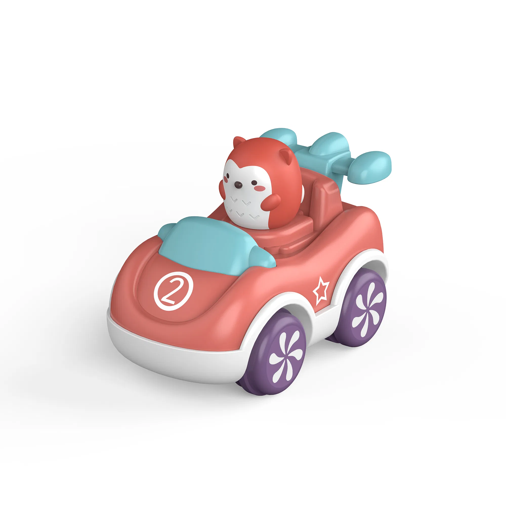 Fun Push and Go Animal Cars for Toddlers’ Learning Adventures Toy