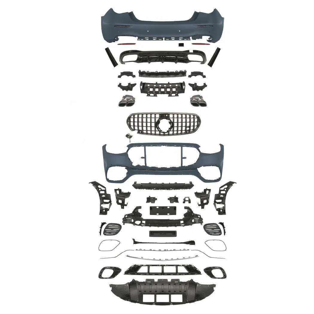 Body Kit for Mercedes S Class W223 2021-Change to S63 Amg Model Facelift Car Bumpers Grille