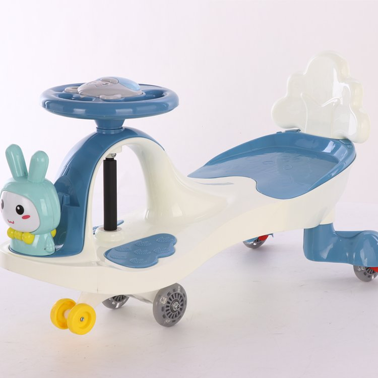 Wiggle Car Ride on Toy, Gears or Pedals Twist Outdoor Ride Ons for Kids 3 Years Blk-693
